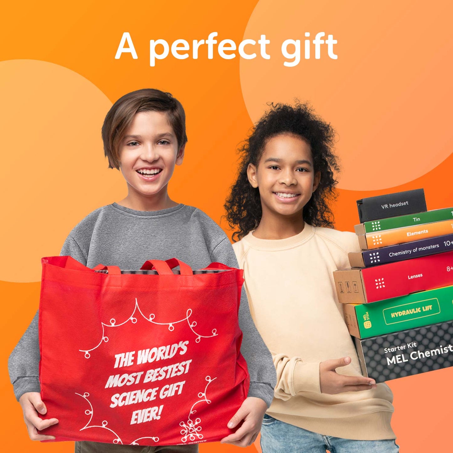 12 KITS - MEL STEM. Ages 5–10+