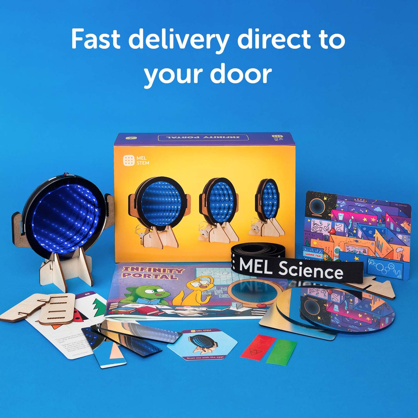 MEL MIXED BUNDLE LARGE — 5 kits + starter kit. Chemistry, physics, STEM. Ages 8+