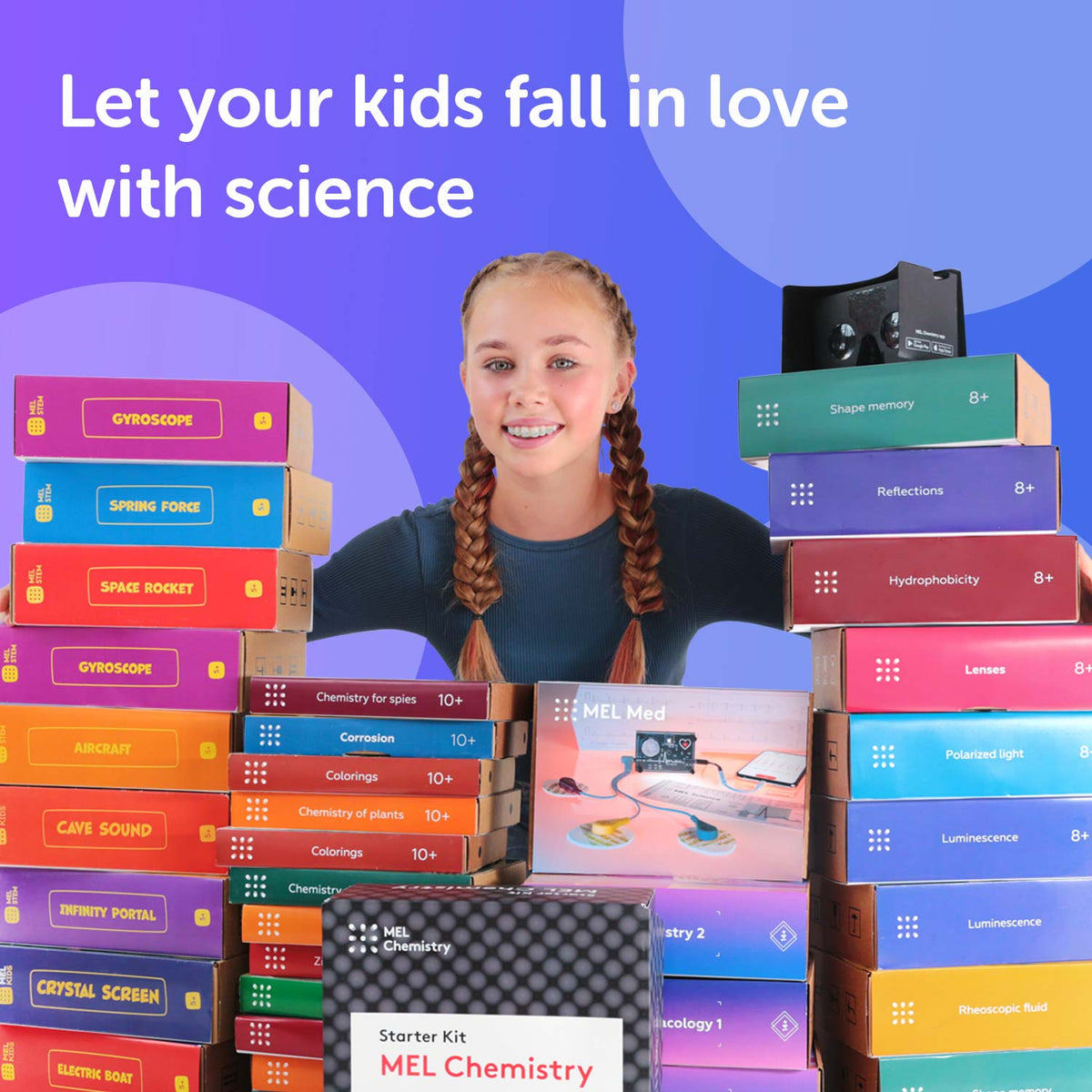 MEL PHYSICS BUNDLE — 3 or 6 kits. Ages 8–14+
