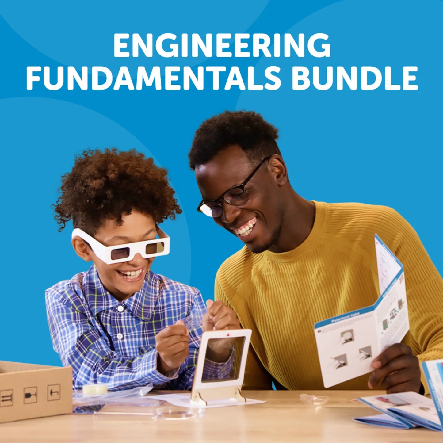 Engineering Fundamentals bundle — 5 kits. Ages 8–14+