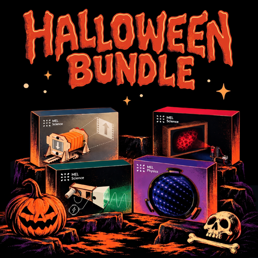 MEL Science's Haunted Science Lab Bundle — 4 boxes. Ages 8+