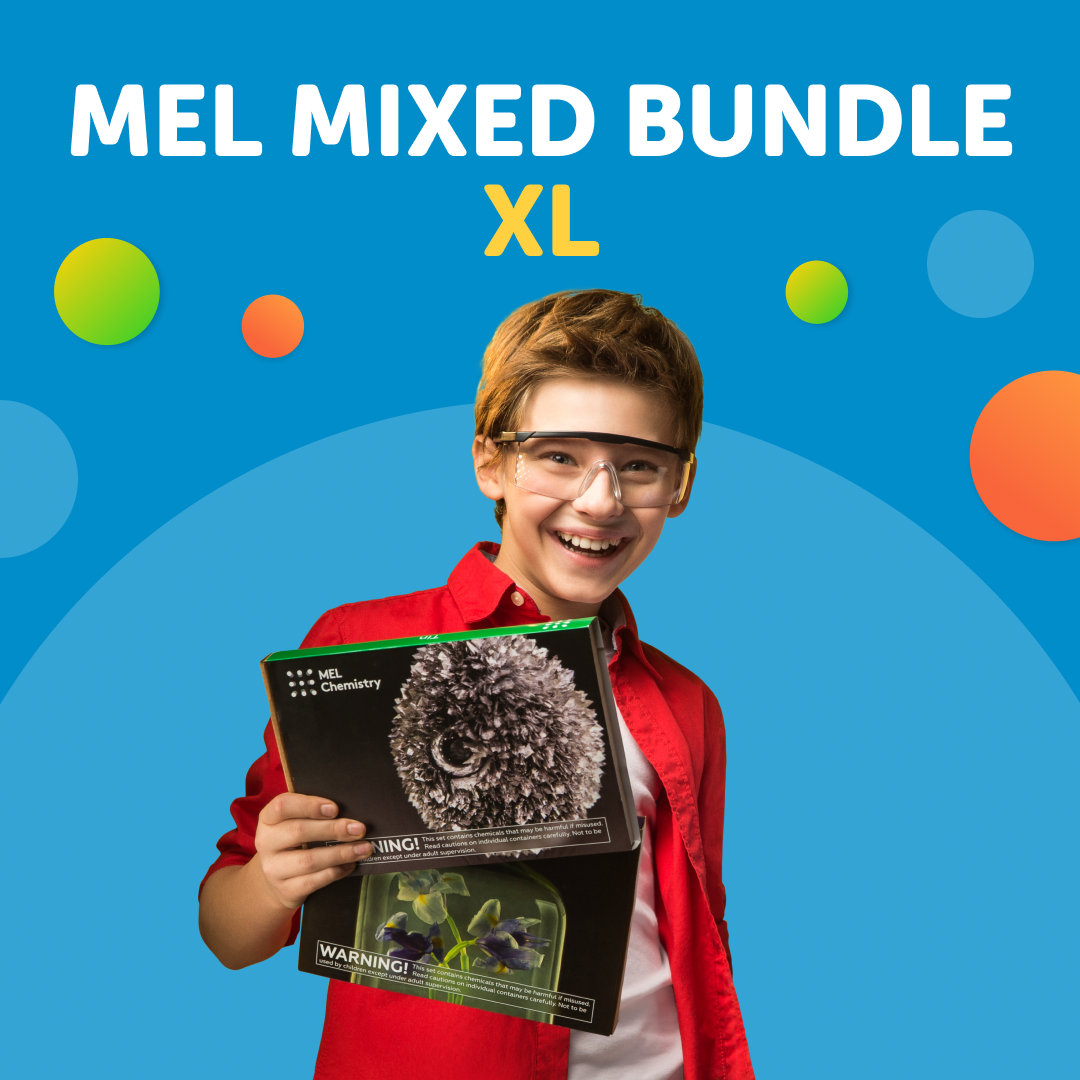 MEL MIXED BUNDLE — 3 or 5 kits. Chemistry, physics, STEM. Ages 7+